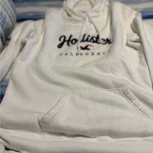 Hollister Ivory Pullover Hoodie